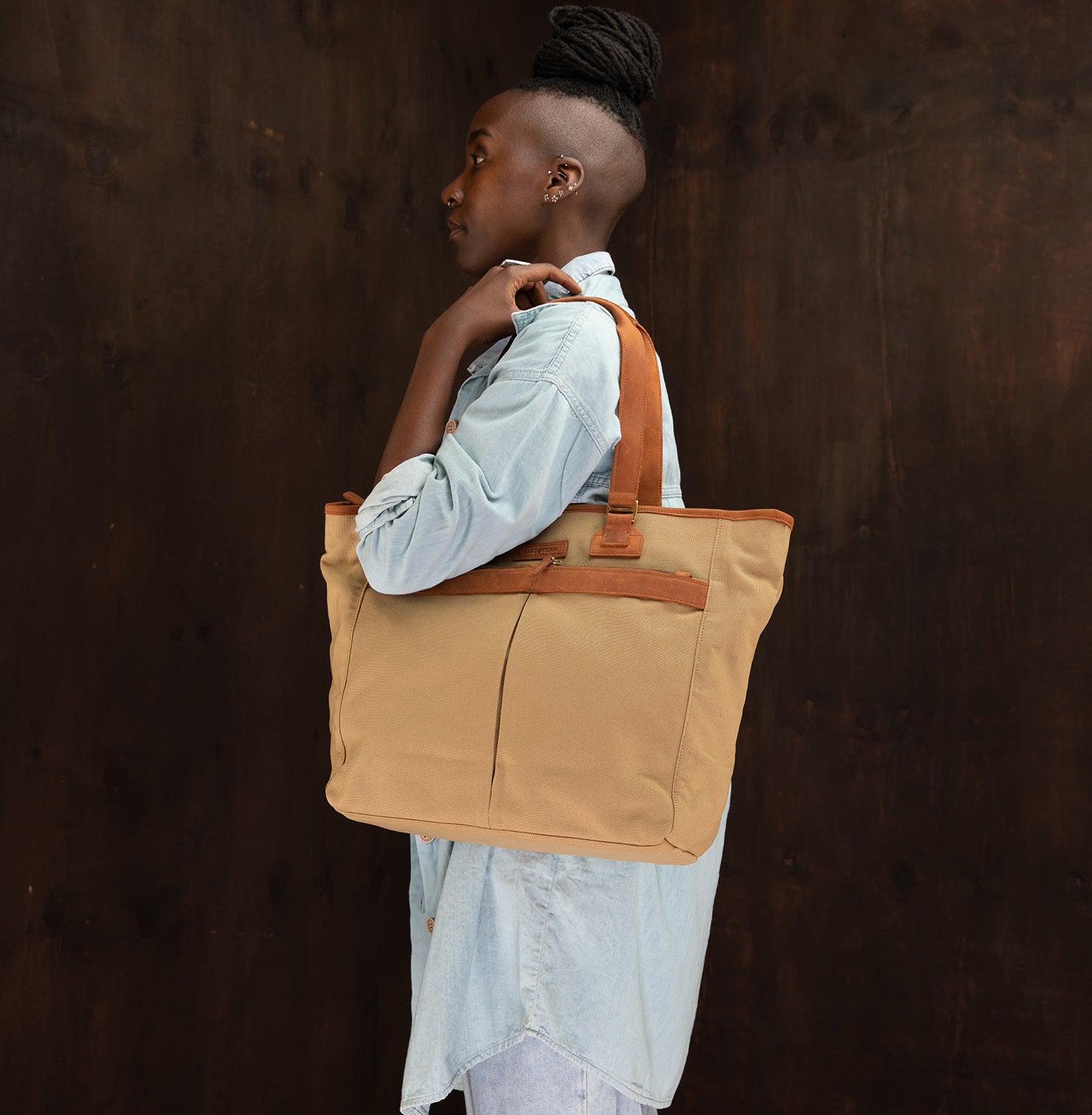 Canvas Truphosa Tote - Sandstorm Kenya (KE)