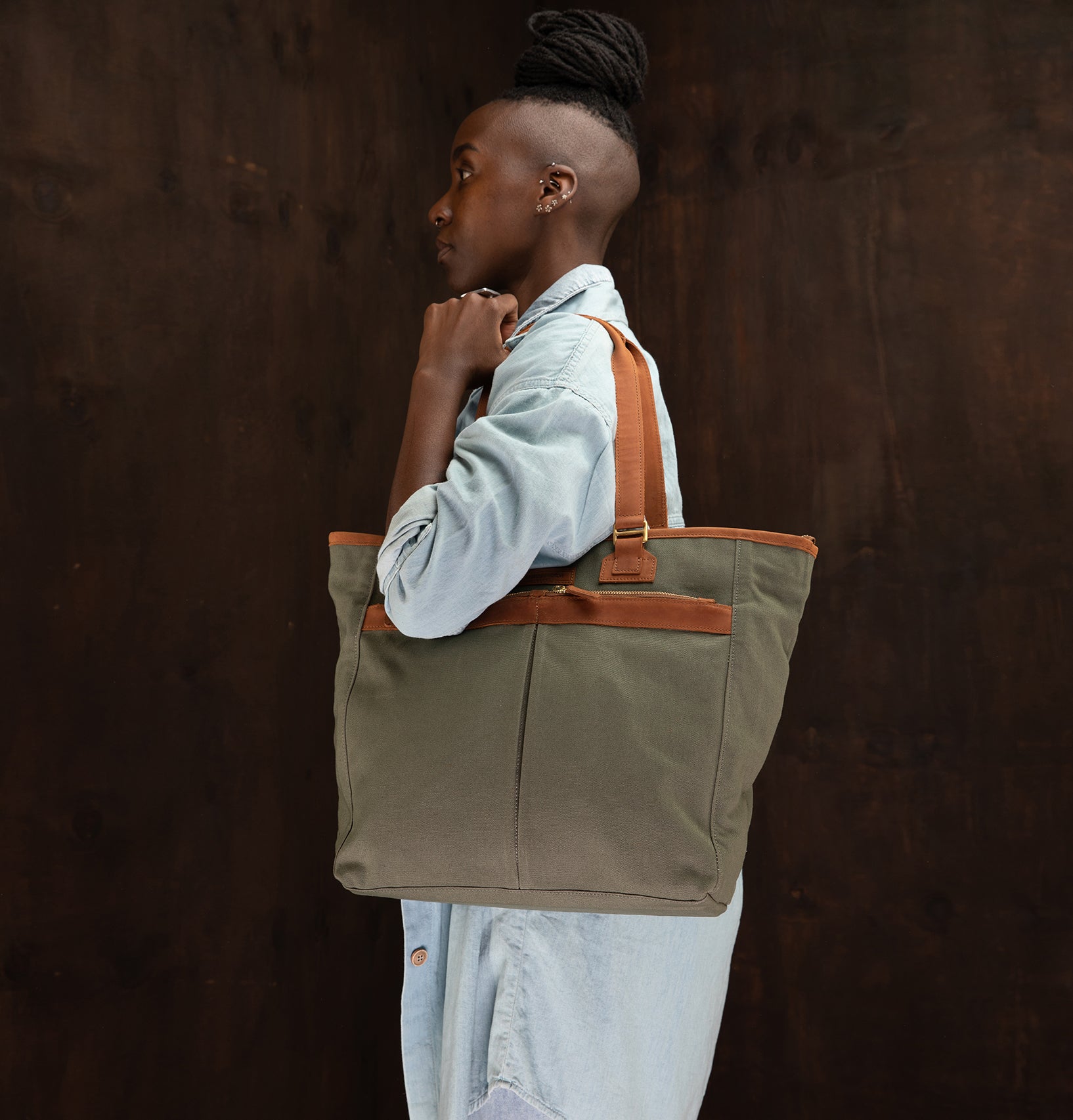 Canvas Truphosa Tote - Sandstorm Kenya (KE)