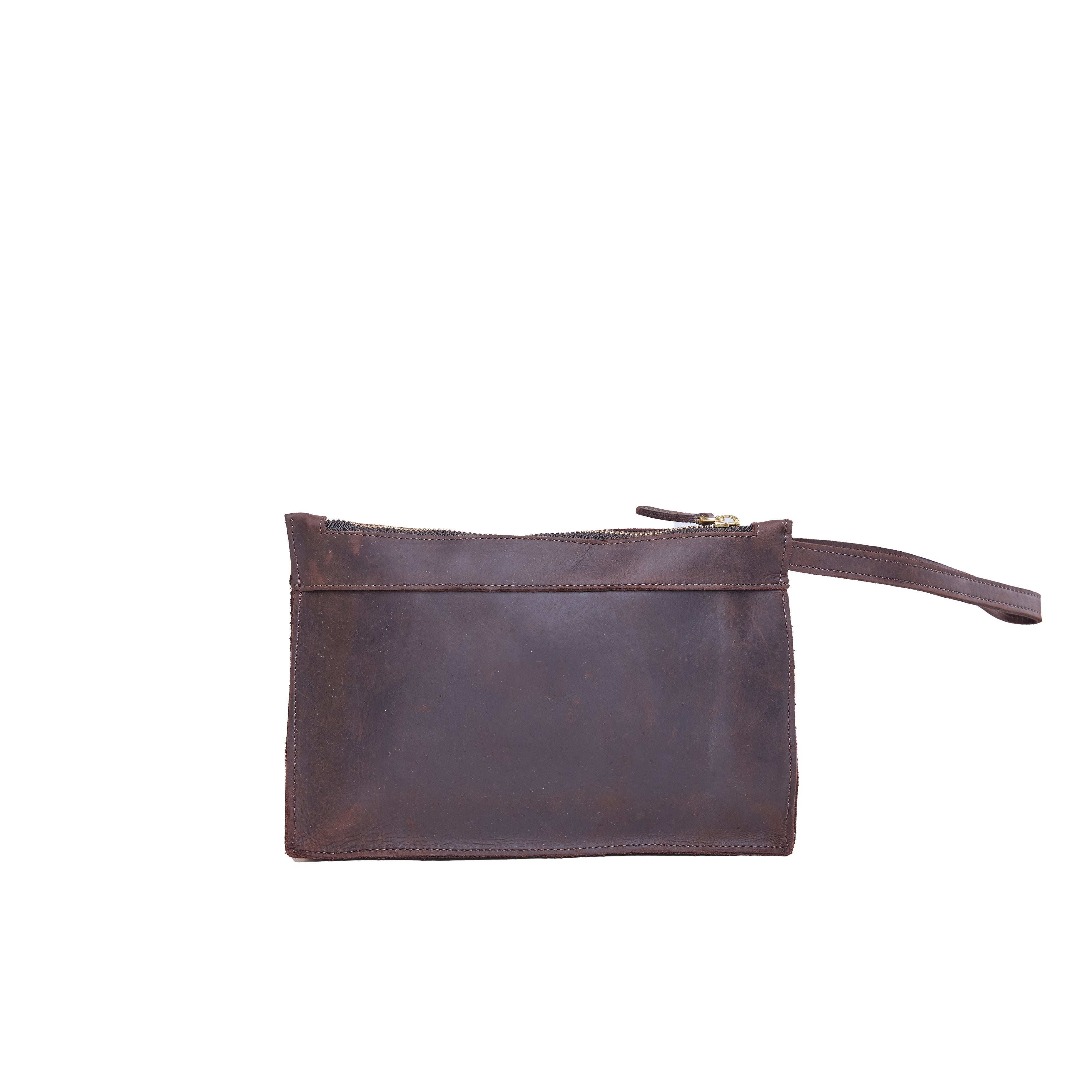 Pull-up Leather Agnes Pouch