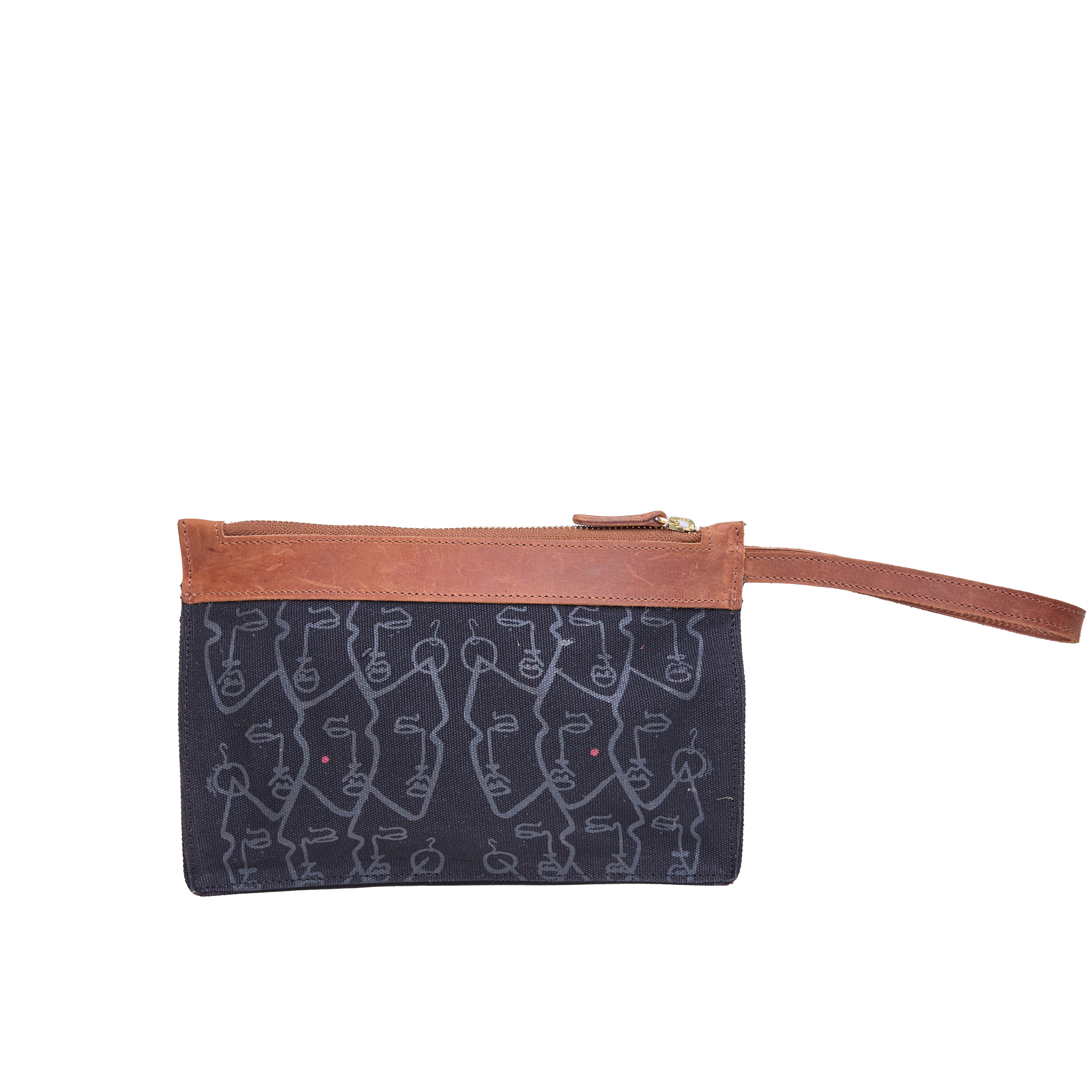 Canvas Issho Print Agnes Pouch x EndoSquared