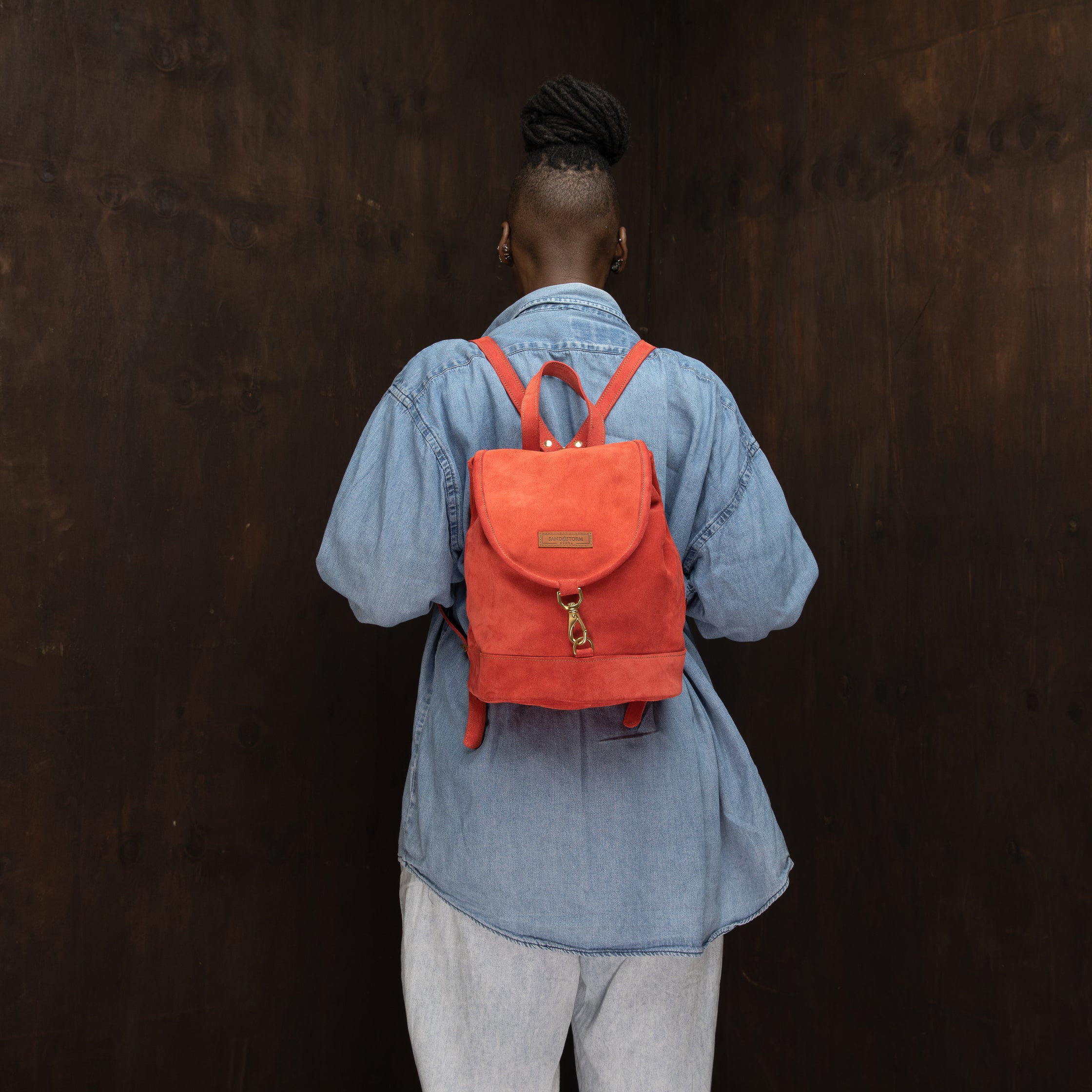 Suede Cecilia Backpack - Sandstorm Kenya (KE)