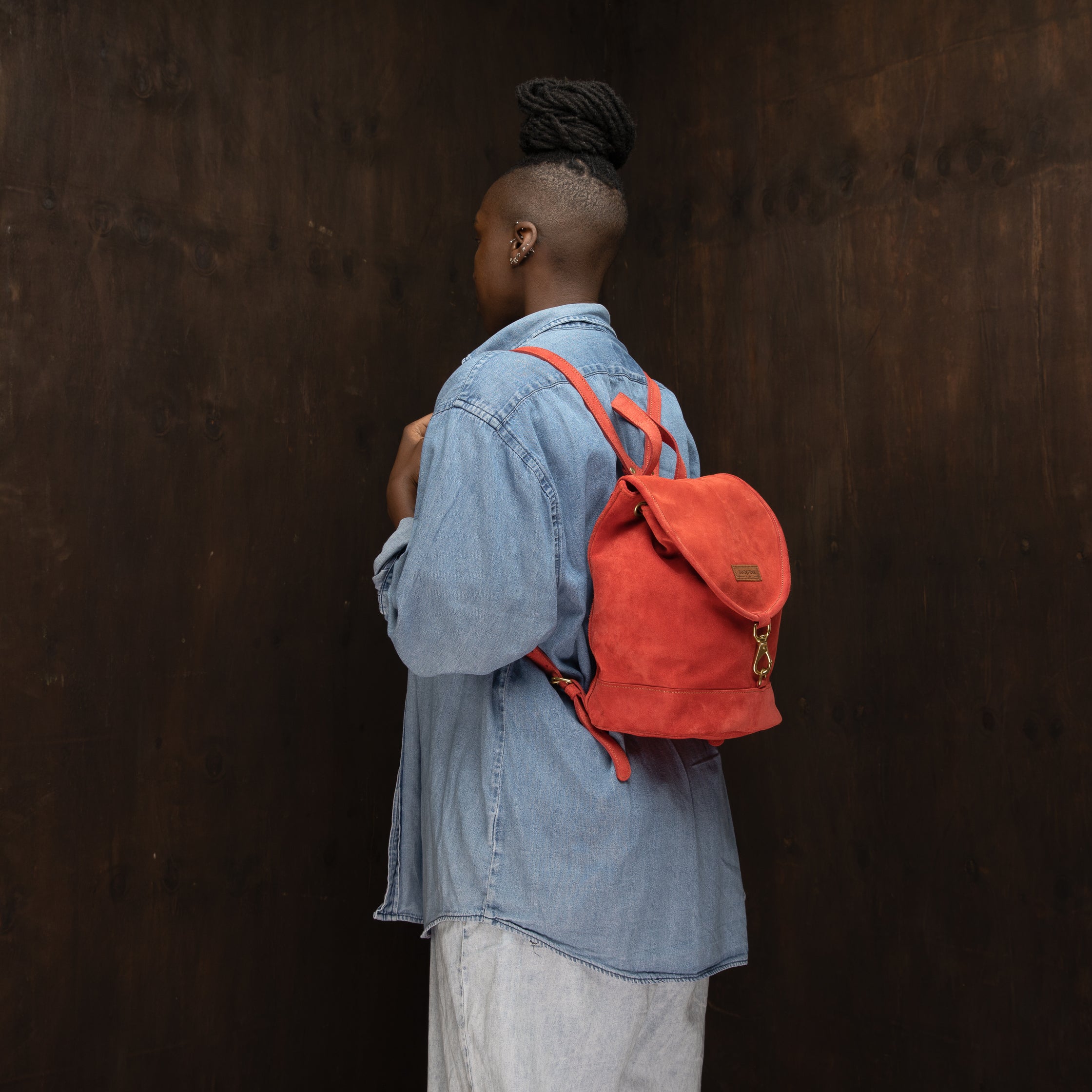 Suede Cecilia Backpack - Sandstorm Kenya (KE)