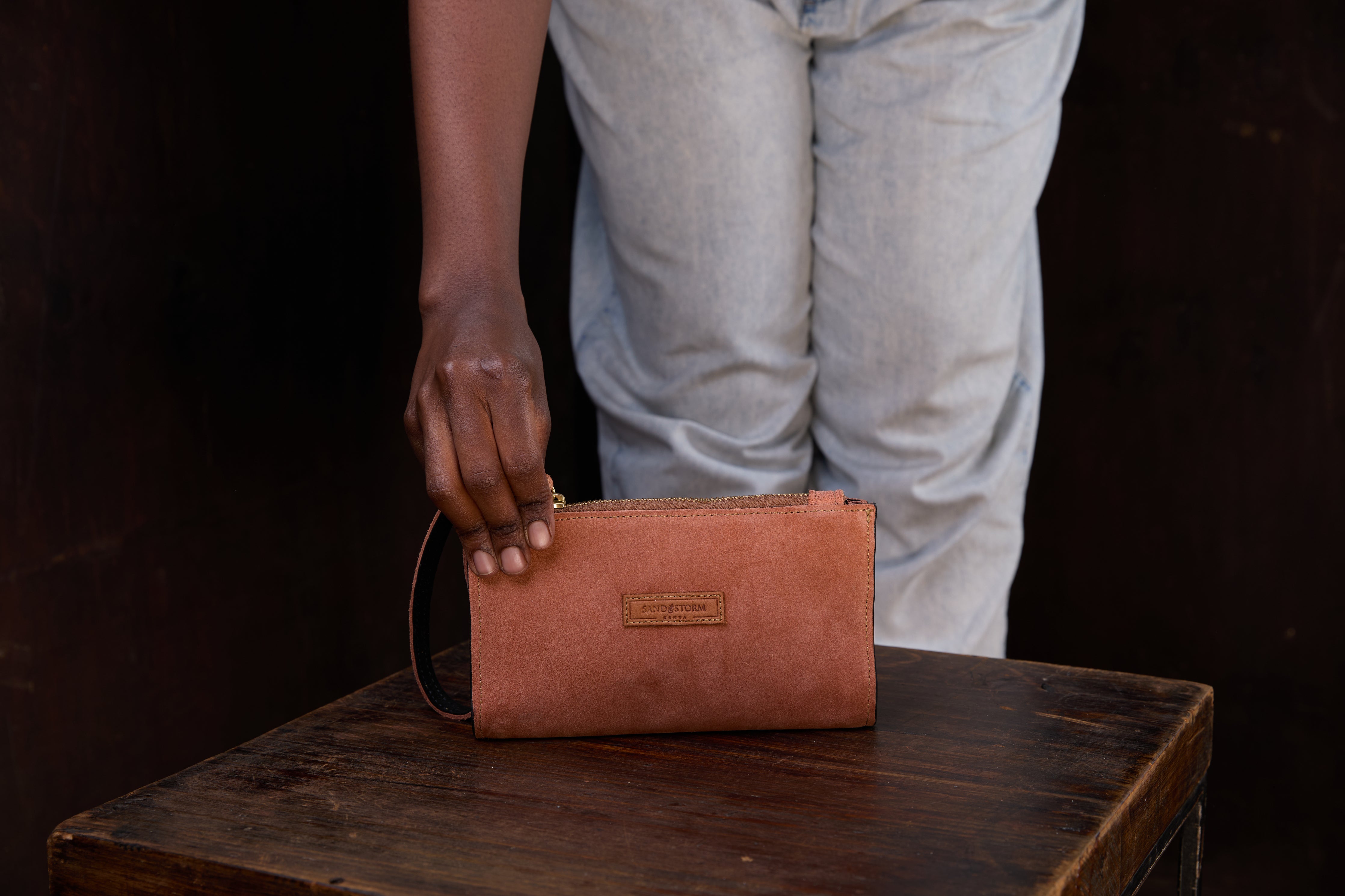 Suede Coin Purse