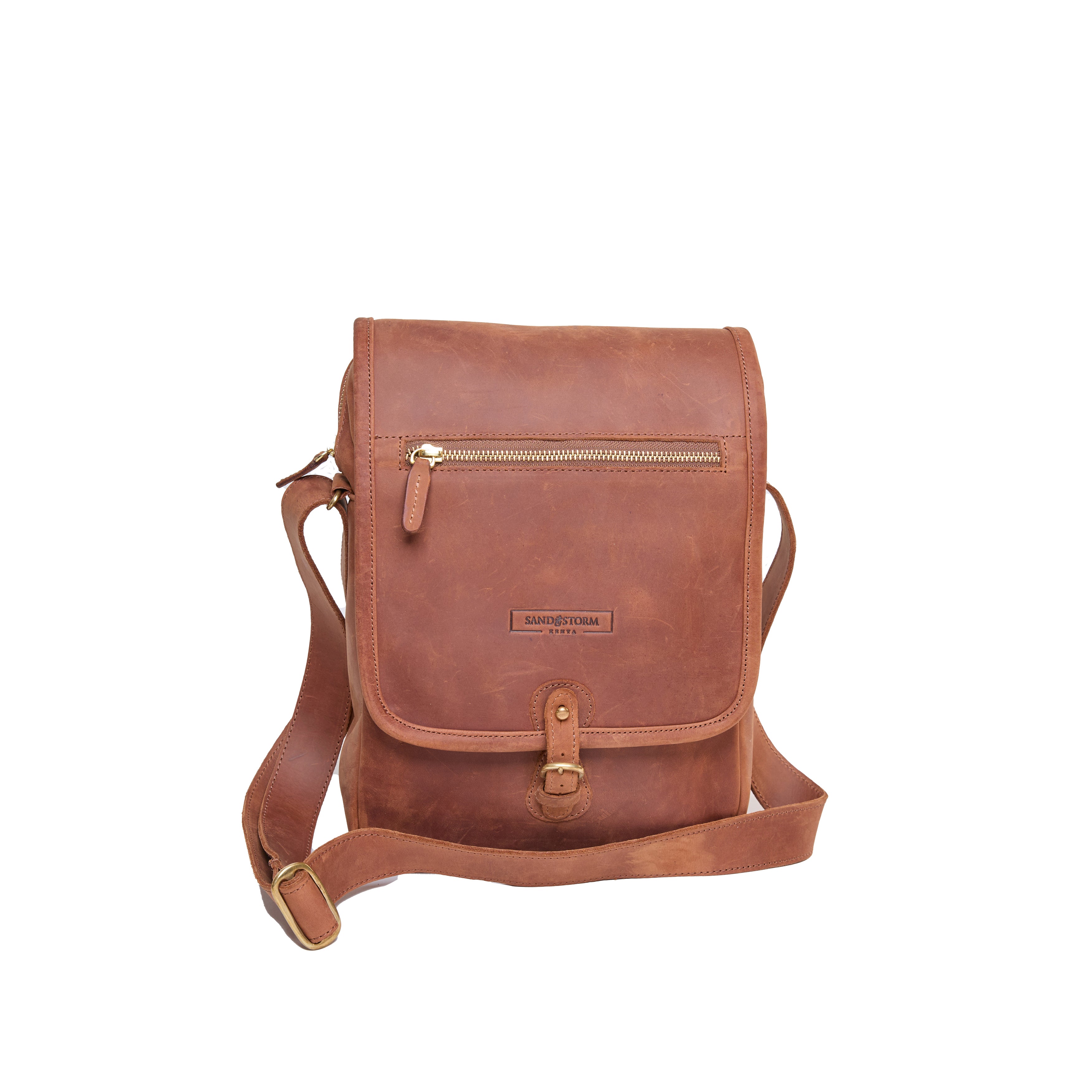 Pull-up Leather Alphonce bag