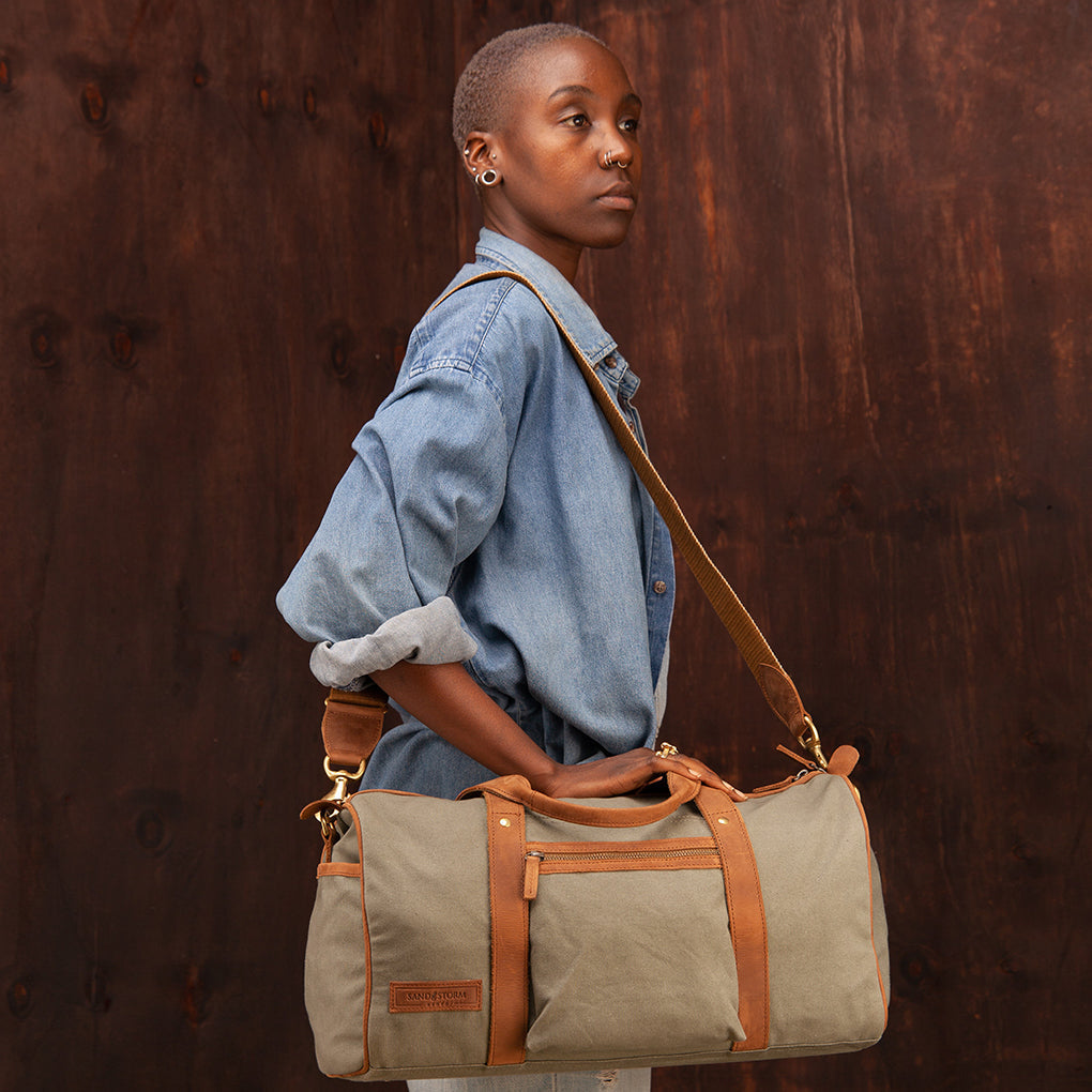 Canvas Explorer Duffle - Small - Sandstorm Kenya (KE)