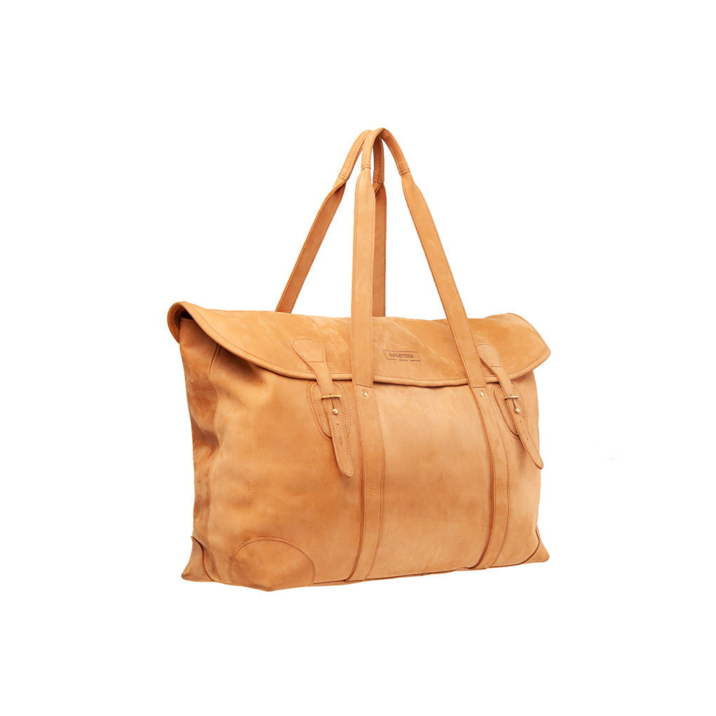 Pull-up Leather Weekender - Large - Sandstorm Kenya (KE)