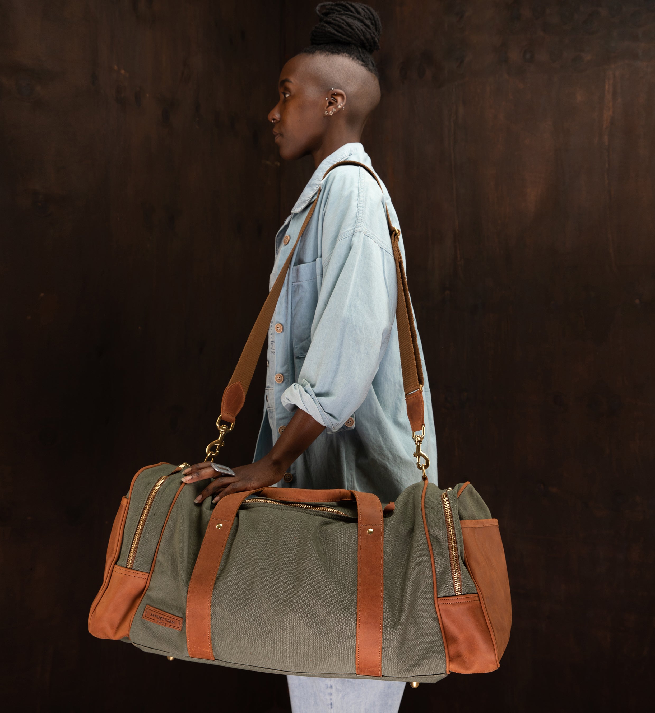 Canvas Pioneer Duffle Bag - Sandstorm Kenya (KE)