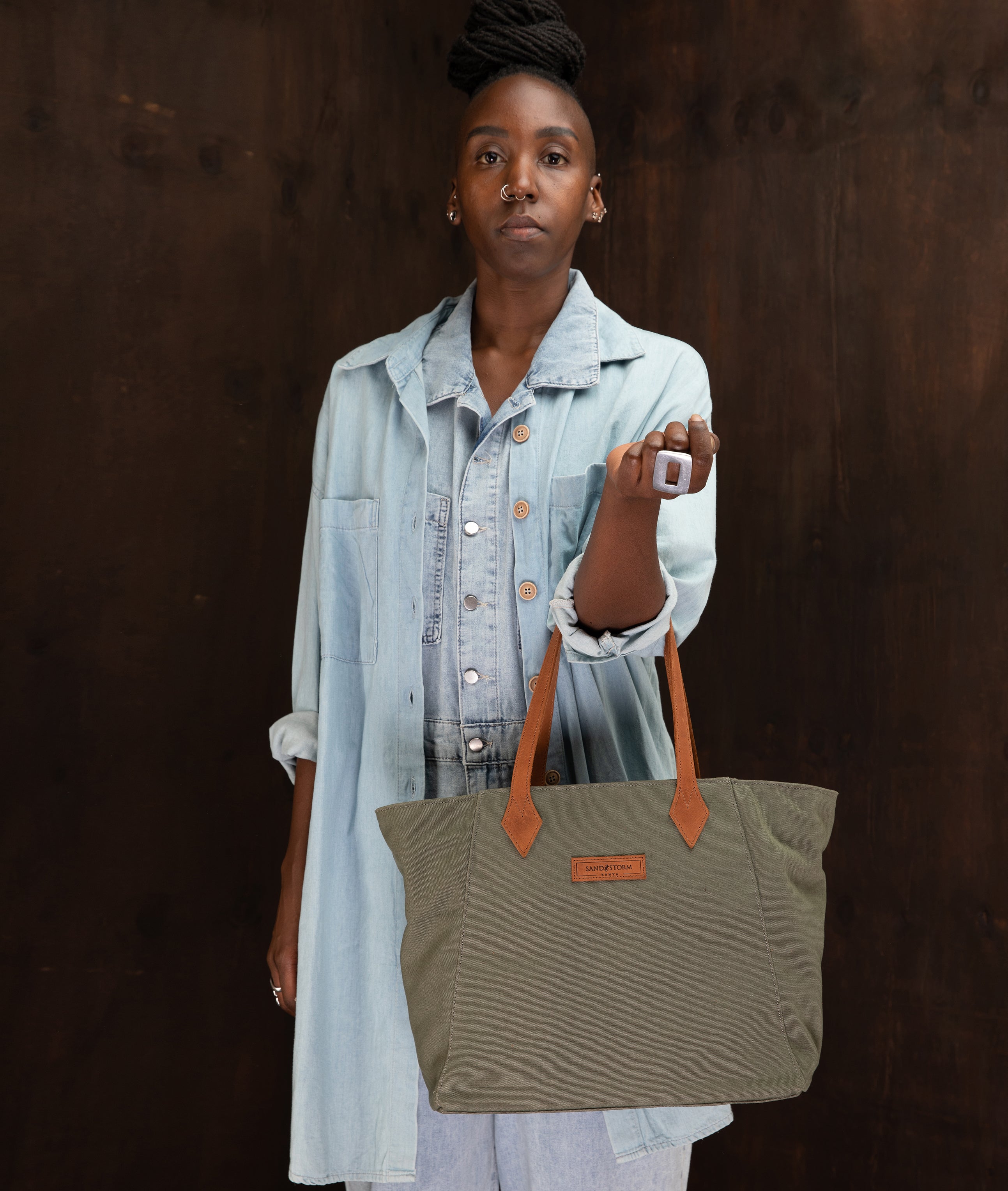 Canvas Jane Tote - Sandstorm Kenya (KE)