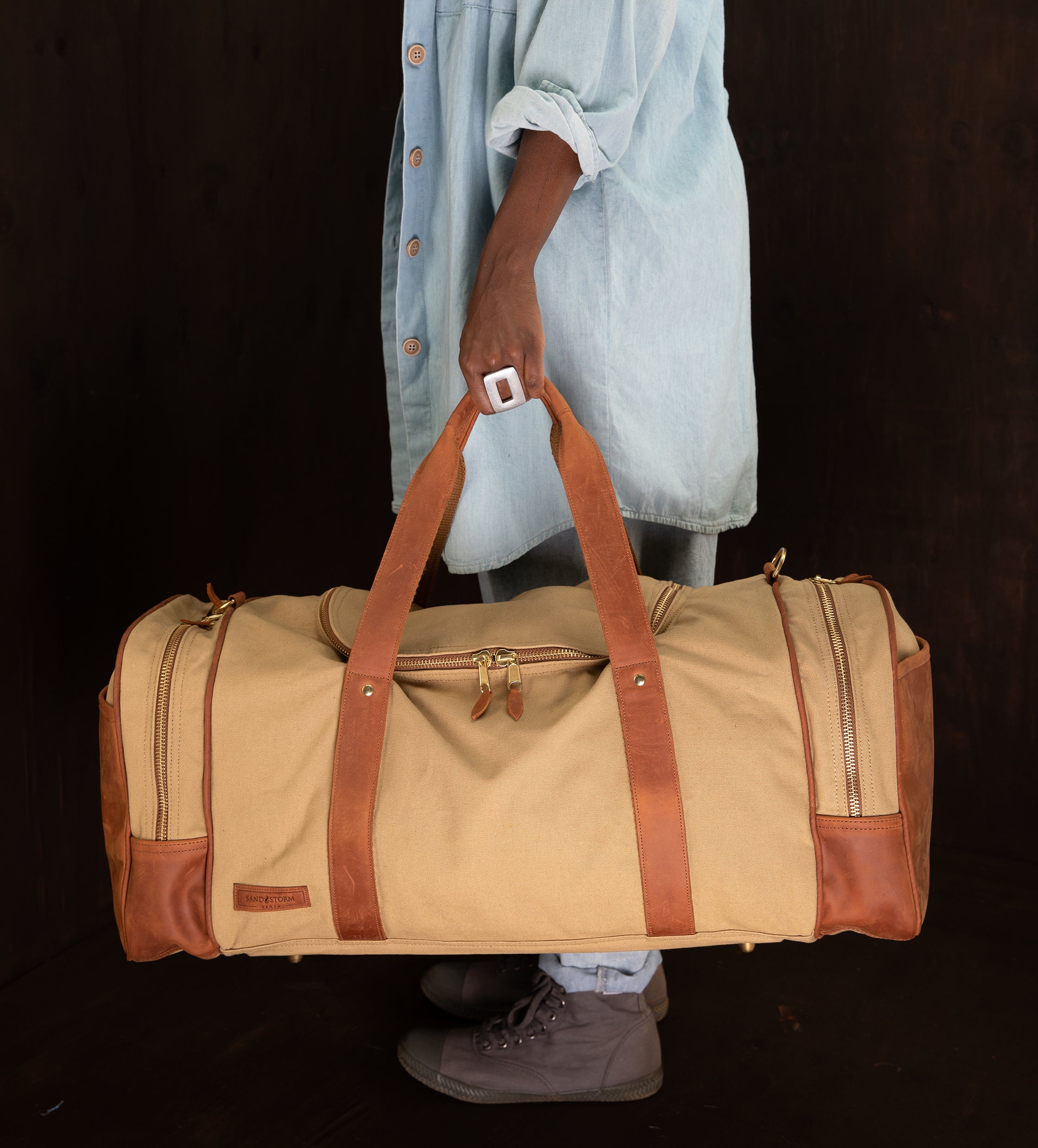 Canvas Pioneer Duffle Bag - Sandstorm Kenya (KE)