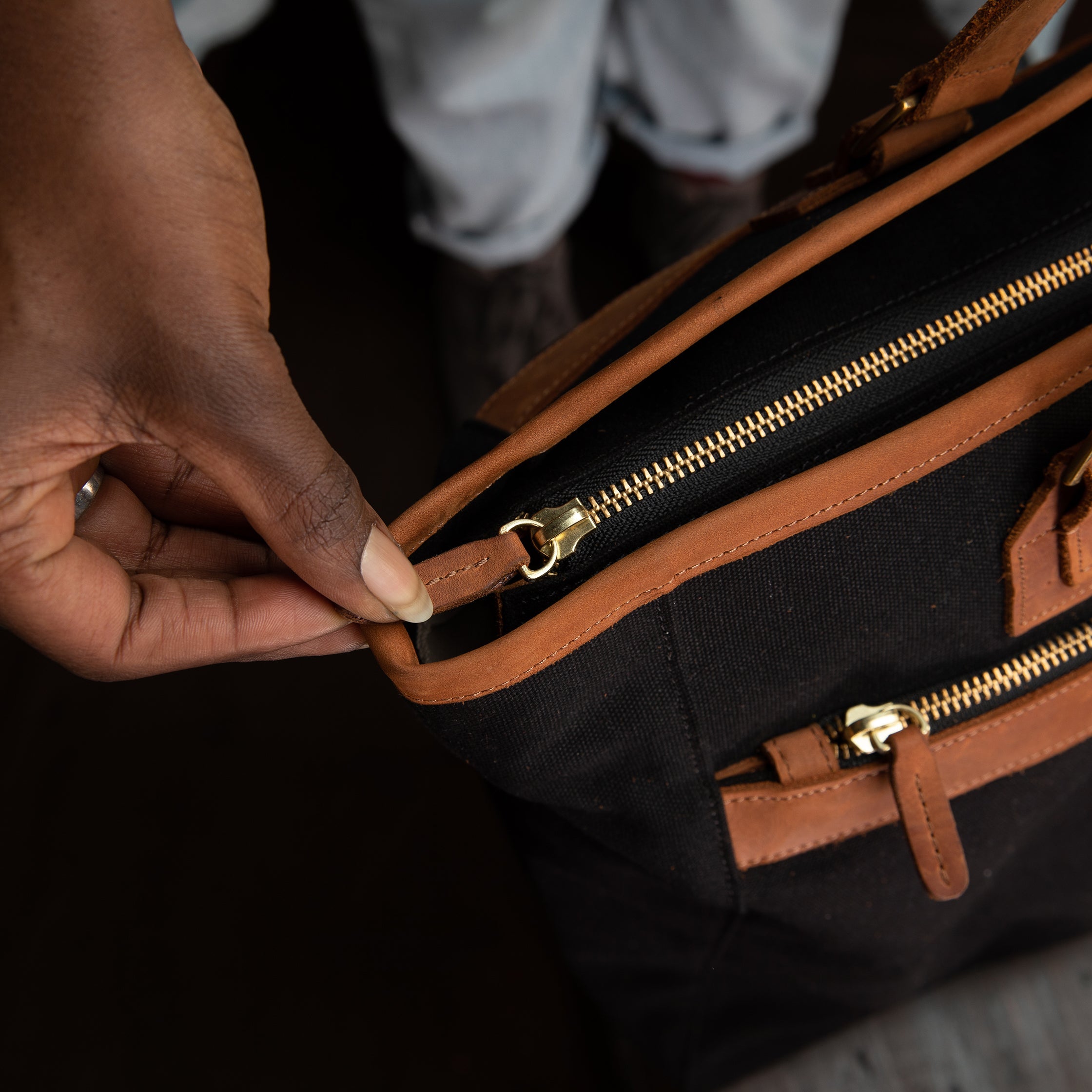 Canvas Truphosa Tote - Sandstorm Kenya (KE)