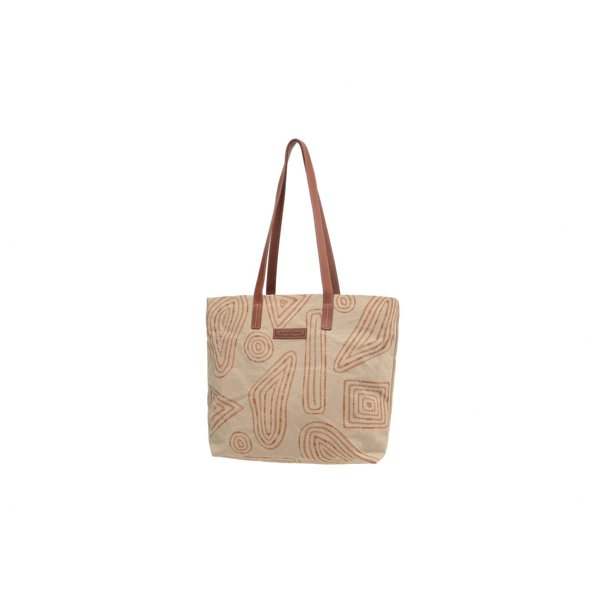 Canvas Boubou Print Helen Tote - Sandstorm Kenya (KE)